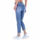 Damen High Waist Jeans von Laulia - blue