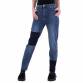 Damen Straight Leg Jeans von Laulia Gr. S/36 - blue