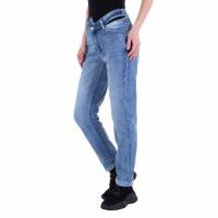 Damen Straight Leg Jeans von Laulia - blue