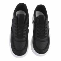 Damen Low-Sneakers - blackwhite