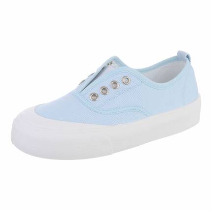 Damen Low-Sneakers - lightblue