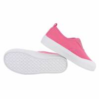 Damen Low-Sneakers - rosered