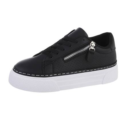 Damen Low-Sneakers - black Gr. 38