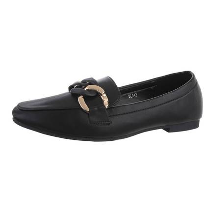 Damen Slipper - black Gr. 37