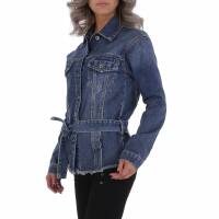 Damen Jeansjacke von Gallop - blue