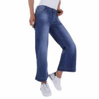 Damen Bootcut Jeans von Gollop - blue