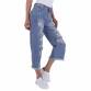 Damen Bootcut Jeans von Gollop - blue