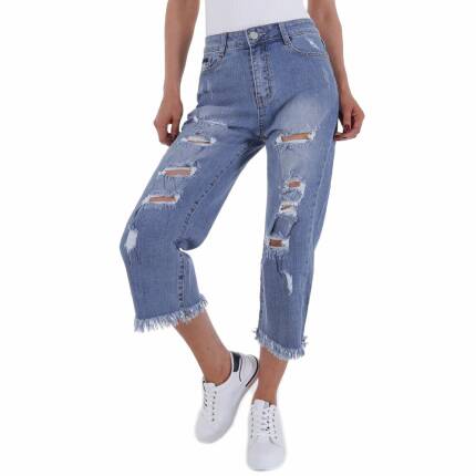 Damen Bootcut Jeans von Gollop Gr.  - blue