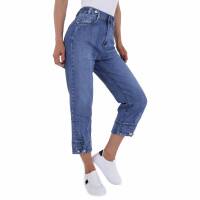 Damen Relaxed Fit Jeans von Gollop - blue