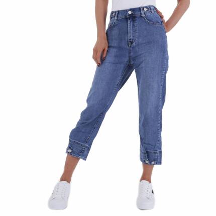 Damen Relaxed Fit Jeans von Gollop Gr. S/36 - blue