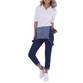 Damen Latzjeans von Gallop - blue