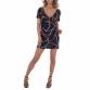 Damen Cocktail- & Partykleid von Metrofive Gr. M/38 - DK.blue