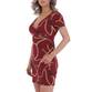 Damen Cocktail- & Partykleid von Metrofive - wine