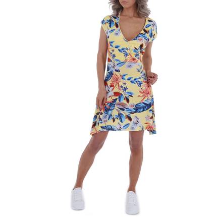 Damen Sommerkleid von Metrofive Gr. M/38 - yellow