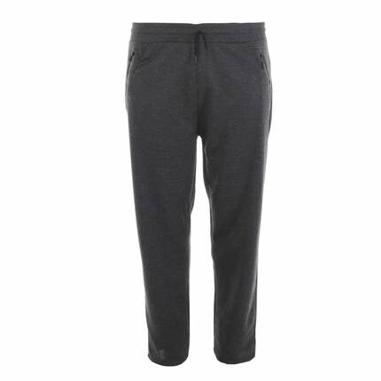 Herren Hose  von MID POINT Gr. 6XL/7XL - DK.grey