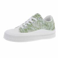 Damen Low-Sneakers - green