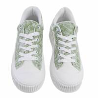 Damen Low-Sneakers - green