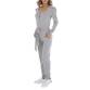 Damen Langer Jumpsuit von Emma & Ashley - grey