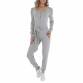 Damen Langer Jumpsuit von Emma & Ashley Gr. M/L - grey