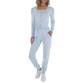 Damen Langer Jumpsuit von Emma & Ashley - L.blue