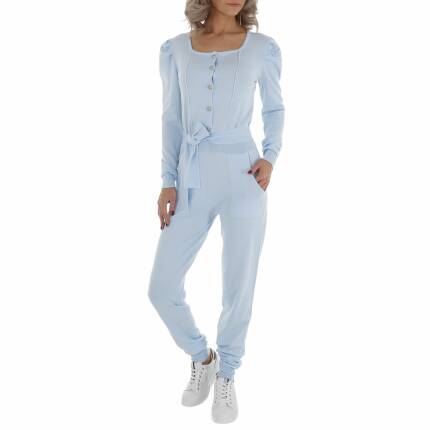 Damen Langer Jumpsuit von Emma & Ashley Gr. M/L - L.blue