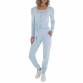 Damen Langer Jumpsuit von Emma & Ashley Gr. M/L - L.blue