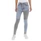 Damen High Waist Jeans von Denim Life - L.blue