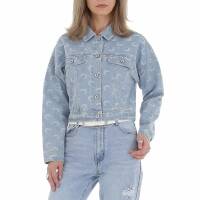 Damen Jeansjacke von WHITE ICY Gr. M/38 - blue