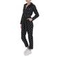 Damen Langer Jumpsuit von WHITE ICY - black