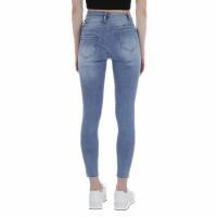 Damen High Waist Jeans von Laulia - blue