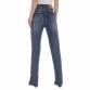 Damen High Waist Jeans von Laulia Gr.  - blue