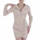 Damen Minikleid von Emma & Ashley Gr. L/40 - beige