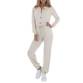 Damen Langer Jumpsuit von Emma & Ashley - cream