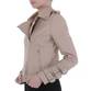 Damen Bikerjacke von Noemi Kent - beige