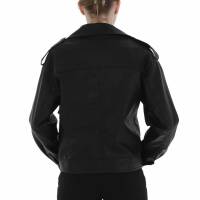 Damen Bikerjacke von Emma & Ashley - black