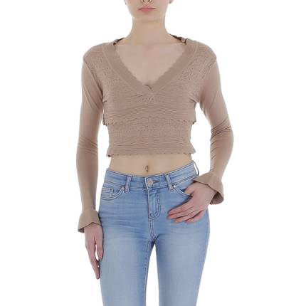 Damen Strickpullover von Emma & Ashley Gr. M/L - beige