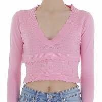 Damen Strickpullover von Emma & Ashley - rose