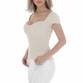 Damen T-Shirt von Emma & Ashley - cream