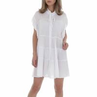 Damen Minikleid von JCL Gr. S/M - white