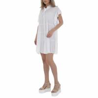 Damen Minikleid von JCL Gr. S/M - white