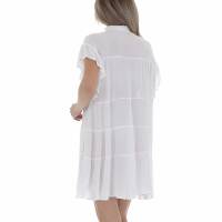 Damen Minikleid von JCL Gr. S/M - white