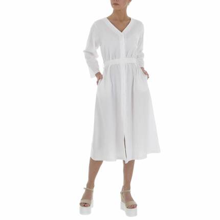 Damen Sommerkleid von JCL Gr. M/L - white