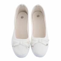 Damen Slipper - white