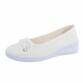 Damen Slipper - white