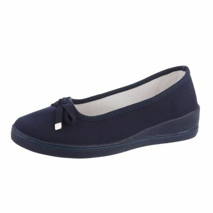 Damen Slipper - navyblue