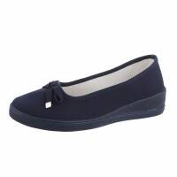 Damen Slipper - navyblue