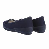 Damen Slipper - navyblue