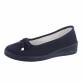 Damen Slipper - navyblue Gr. 37