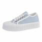 Damen Low-Sneakers - blue Gr. 36