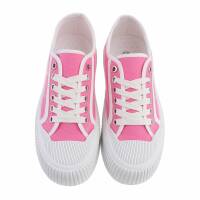 Damen Low-Sneakers - rosered